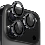NORTHJO Camera Lens Protector CD Metal Ring Tempered Glass Film, For iPhone 17 Pro / 17 Pro Max