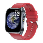 ET572 2.0 inch Color Screen Smart Watch Silicone Strap, Support Supports Health Monitoring / ECG