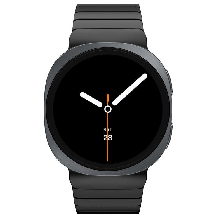 One Beads Butterfly Buckle Titanium Alloy Watch Band, For Samsung Galaxy Watch8 / Watch8 Classic