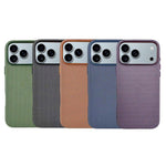Tech Textured Hollow MagSafe PC Phone Case, No AI Camera Button, For iPhone 17 Pro Max, For iPhone 17 Pro, For iPhone 17