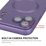 ENKAY MagSafe Matte TPU Phone Case with Lens Film, For iPhone 17 Pro Max, For iPhone 17 Pro, For iPhone 17, For iPhone Air