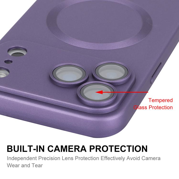 ENKAY MagSafe Matte TPU Phone Case with Lens Film, For iPhone 17 Pro Max, For iPhone 17 Pro, For iPhone 17, For iPhone Air