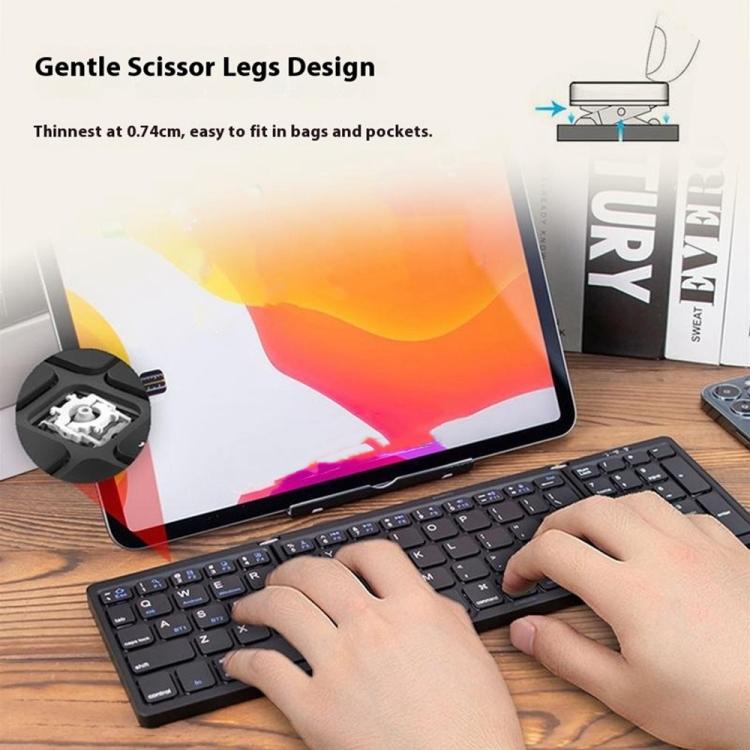 B089 Foldable Wireless Keyboard Mouse Set