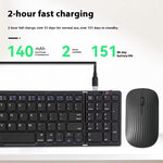 B089 Foldable Wireless Keyboard Mouse Set