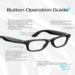 W620 Smart Glasses, Support AI Voice Wake-Up / AI Photo Recognition / AI Intelligent Translation
