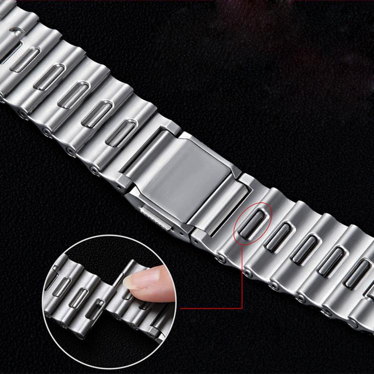Ocean Wave Magnetic Buckle Stainless Steel Watch Band, For Apple Watch 46mm / 49mm / 45mm / 44mm