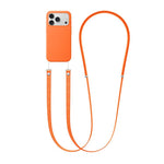 Crossbody Imitation Nylon Magnetic Liquid Pop-Up Animation Liquid Silicone Phone Case, For iPhone 17 Pro Max, For iPhone 17 Pro, For iPhone 17