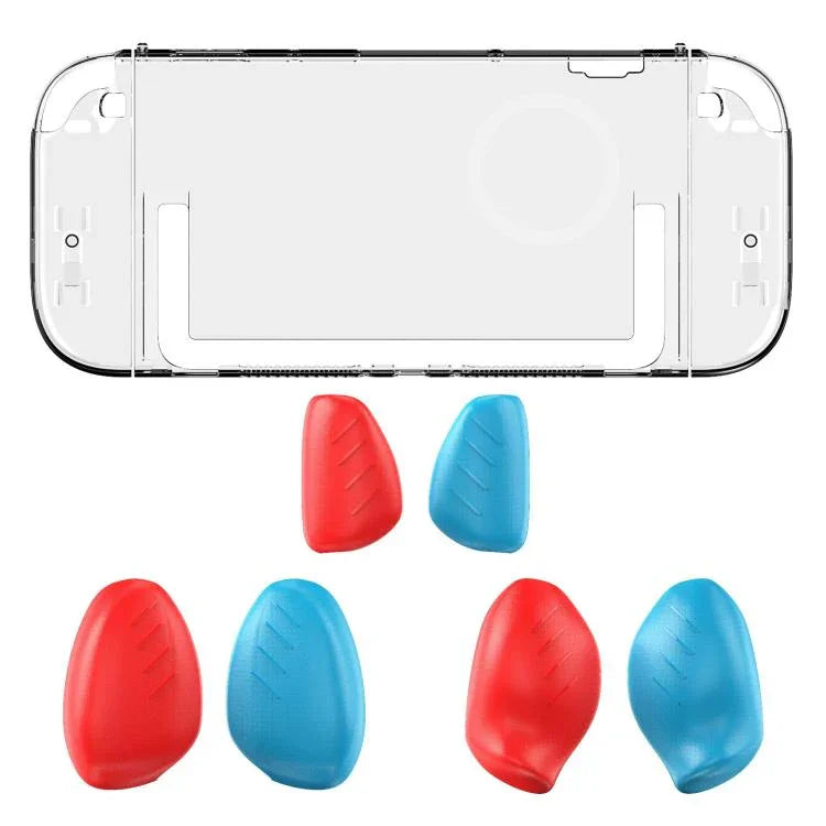 Split-style Console Protective Case with Three Sets of Interchangeable Grips (Large, Medium, Small), For Nintendo Switch 2