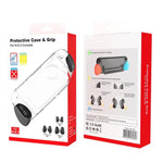 Split-style Console Protective Case with Three Sets of Interchangeable Grips (Large, Medium, Small), For Nintendo Switch 2