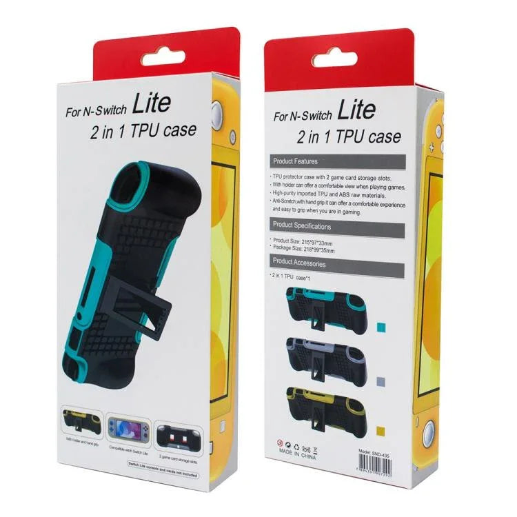 Game Console TPU Stand Protective Case, For Nintendo Switch Lite