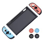 Game Console Controllers Detachable Dual-Color Split Silicone Protective Case with Joystick Caps, For Nintendo Switch 2