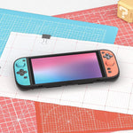 Game Console Controllers Detachable Dual-Color Split Silicone Protective Case with Joystick Caps, For Nintendo Switch 2