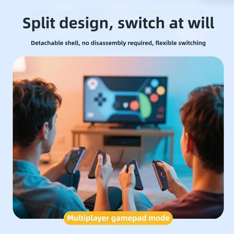 Game Console Crystal Clear Split-Style PC Protective Case, For Nintendo Switch 2