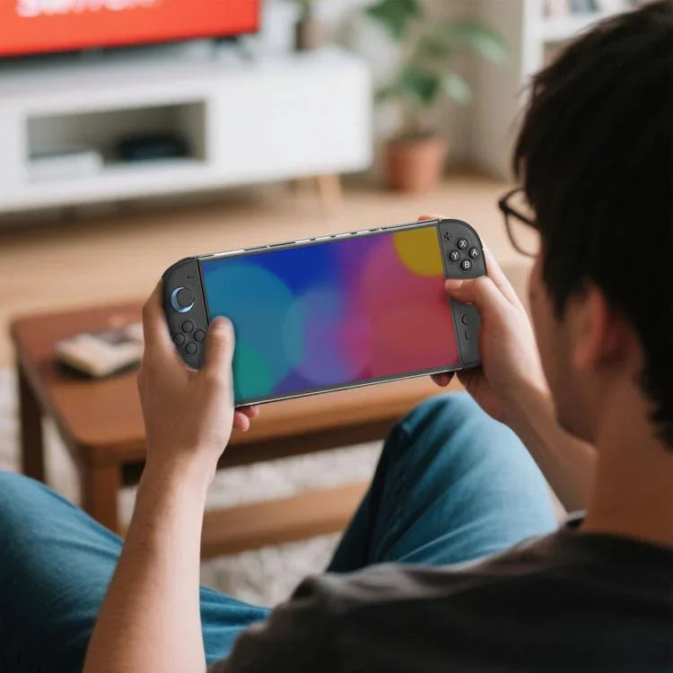 Game Console Crystal Clear Split-Style PC Protective Case, For Nintendo Switch 2