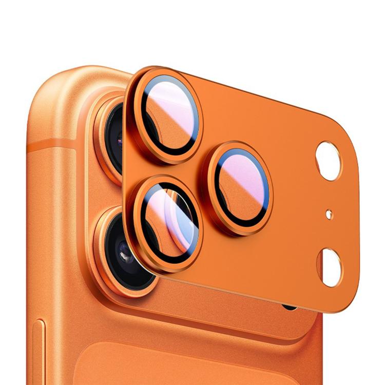 فيلم واقي حلقة عدسة معدنية كاملة التغطية من Kalebol Armor، لهواتف iPhone 17 Pro Max، iPhone 17 Pro