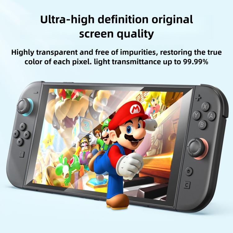 Gaming Console 2-Piece Tempered Glass Screen Protector + Alignment Frame Set, For Nintendo Switch 2