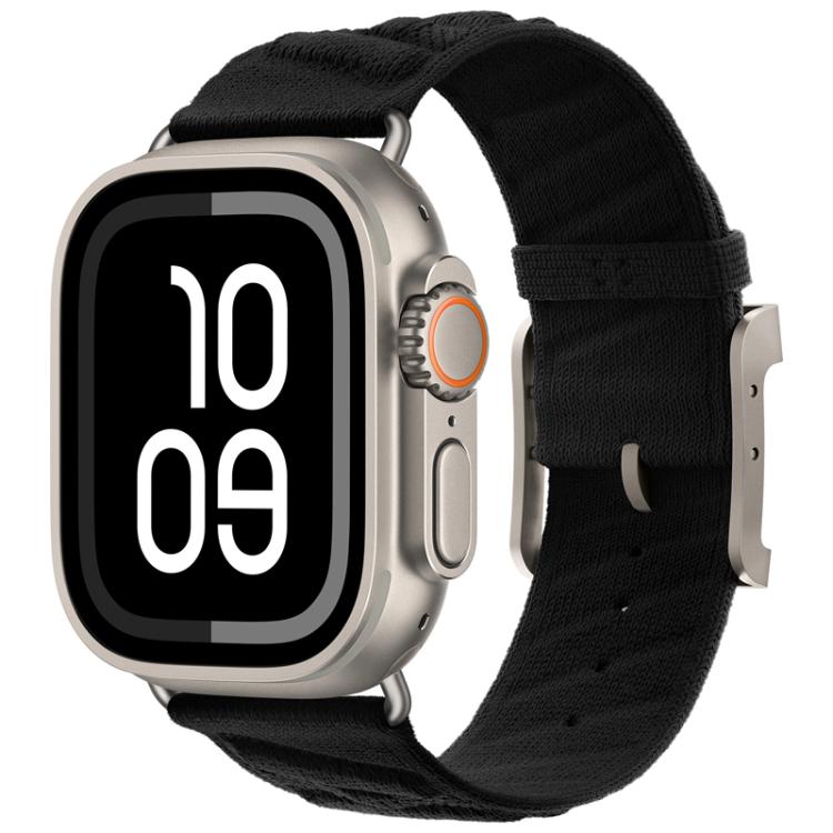 Style H Twill Nylon Watch Band, For Apple Watch 46mm / 49mm / 45mm / 44mm, For Apple Watch 42mm / 41mm / 40mm / 38mm