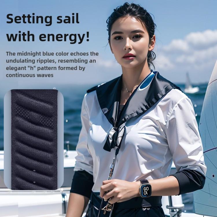 Style H Twill Nylon Watch Band, For Apple Watch 46mm / 49mm / 45mm / 44mm, For Apple Watch 42mm / 41mm / 40mm / 38mm