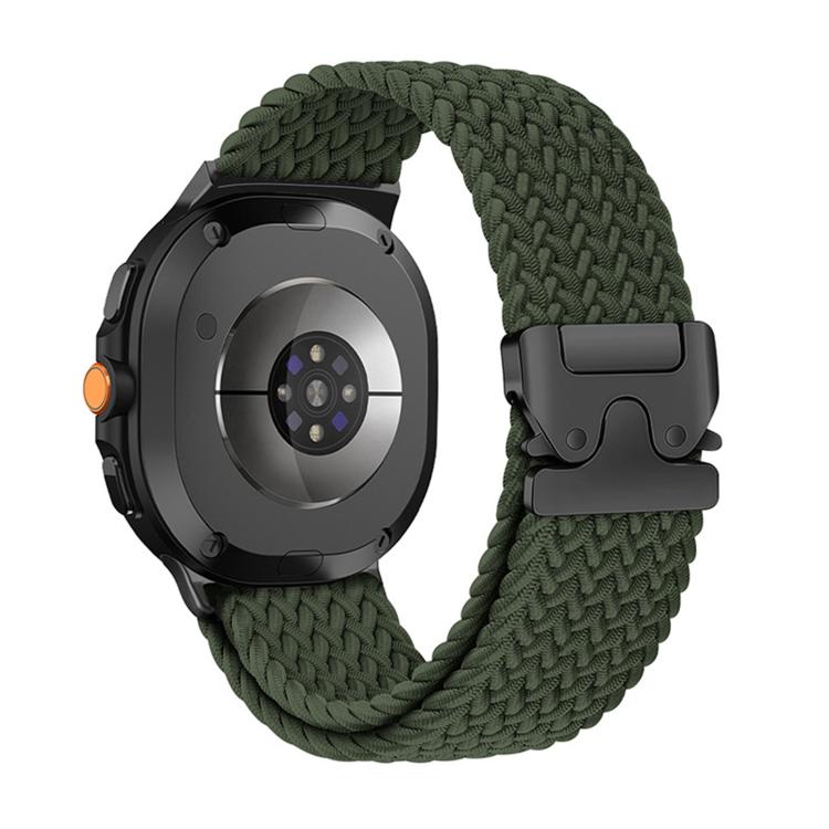 Parachute Buckle Elastic Nylon Braided Watch Band, For Samsung Galaxy Watch8 / Watch8 Classic