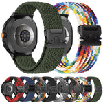 Parachute Buckle Elastic Nylon Braided Watch Band, For Samsung Galaxy Watch8 / Watch8 Classic