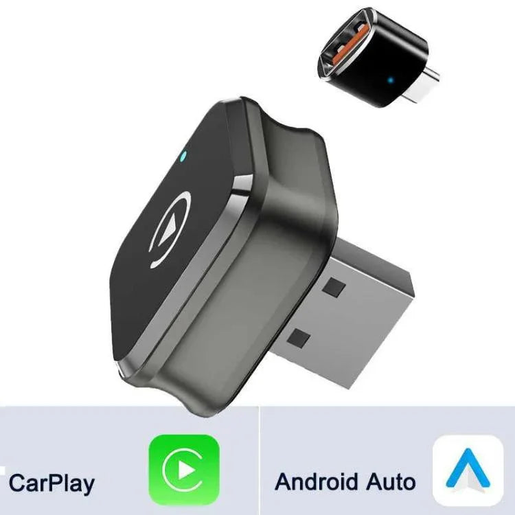 M4 2-in-1 Android Auto Carplay Box Wireless Car Adapter Intelligent Car Machine Interconnection Module, M4