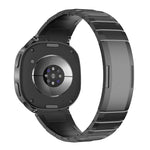 Curved Quick Release Butterfly Buckle Stainless Steel Watch Band, For  Samsung Galaxy Watch Ultra 47mm / Ultra 2025, For Samsung Galaxy Watch8 / Watch8 Classic