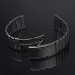 Curved Quick Release Butterfly Buckle Stainless Steel Watch Band, For  Samsung Galaxy Watch Ultra 47mm / Ultra 2025, For Samsung Galaxy Watch8 / Watch8 Classic