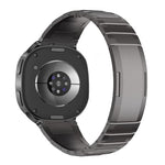 Curved Quick Release Butterfly Buckle Stainless Steel Watch Band, For  Samsung Galaxy Watch Ultra 47mm / Ultra 2025, For Samsung Galaxy Watch8 / Watch8 Classic