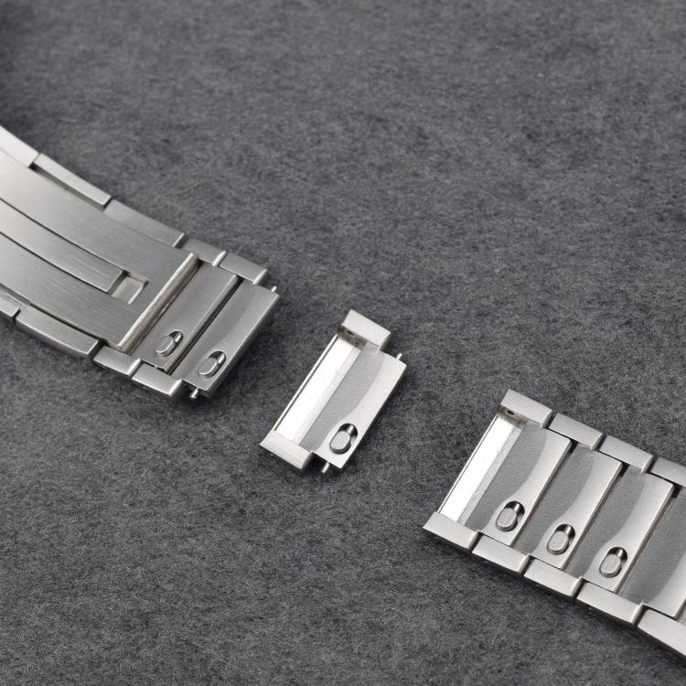 Curved Quick Release Butterfly Buckle Stainless Steel Watch Band, For  Samsung Galaxy Watch Ultra 47mm / Ultra 2025, For Samsung Galaxy Watch8 / Watch8 Classic