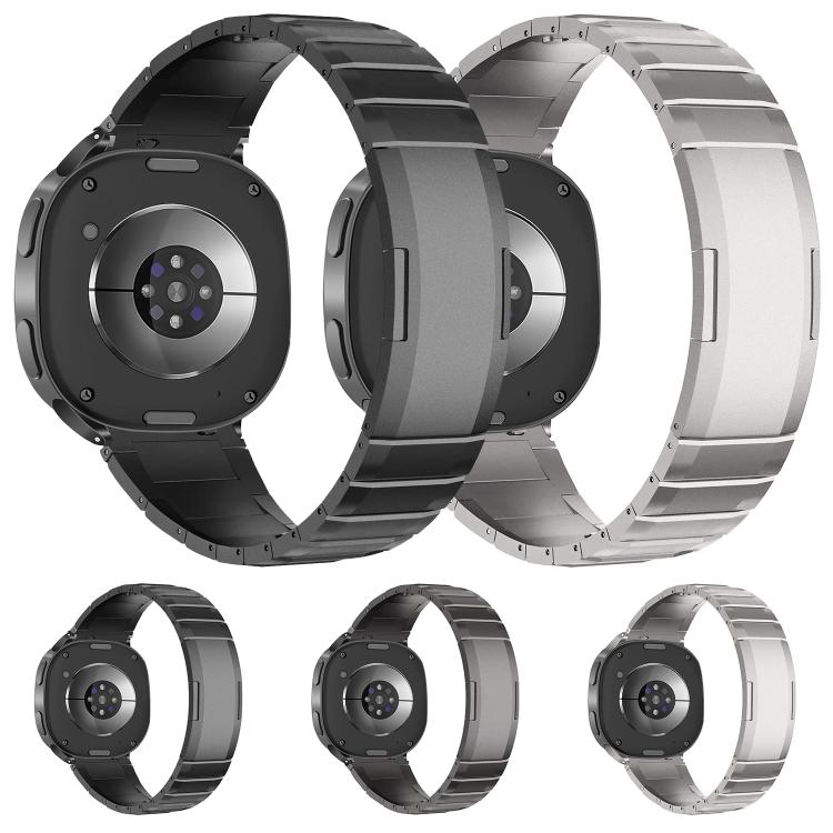 Curved Quick Release Butterfly Buckle Stainless Steel Watch Band, For  Samsung Galaxy Watch Ultra 47mm / Ultra 2025, For Samsung Galaxy Watch8 / Watch8 Classic