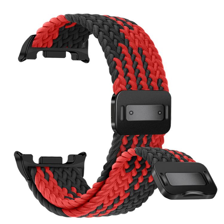 Magnetic Snap Elastic Nylon Braided Watch Band, For Samsung Galaxy Watch8 / Watch8 Classic