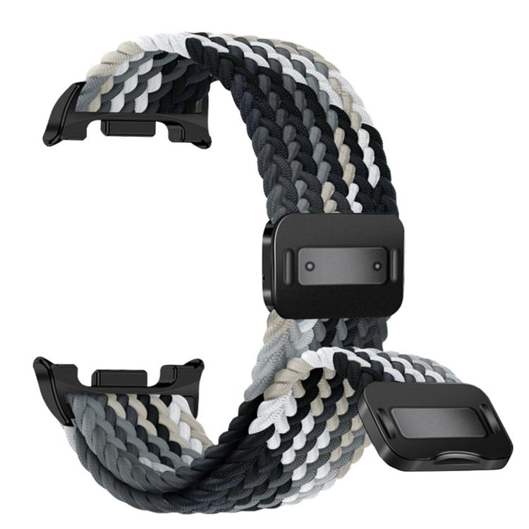 Magnetic Snap Elastic Nylon Braided Watch Band, For Samsung Galaxy Watch8 / Watch8 Classic