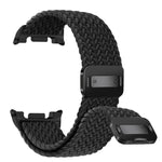 Magnetic Snap Elastic Nylon Braided Watch Band, For Samsung Galaxy Watch8 / Watch8 Classic