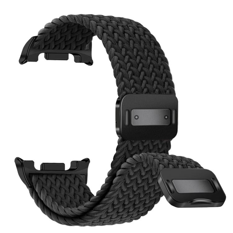 Magnetic Snap Elastic Nylon Braided Watch Band, For Samsung Galaxy Watch8 / Watch8 Classic
