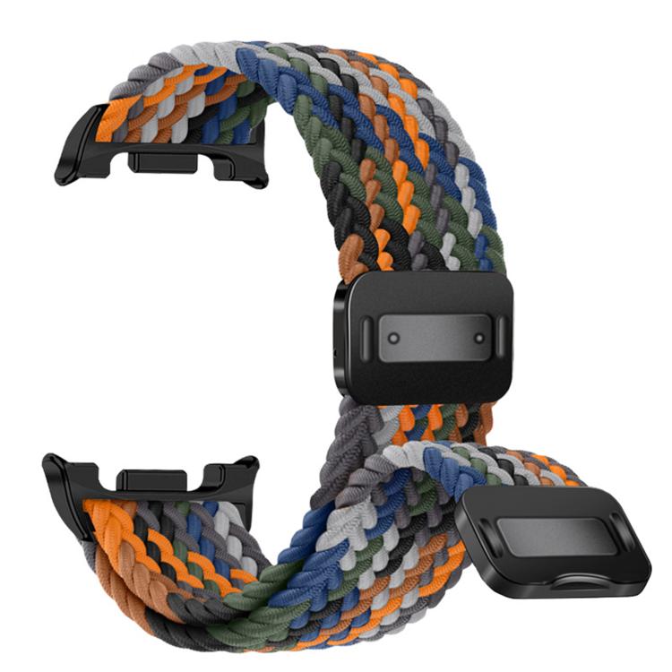 Magnetic Snap Elastic Nylon Braided Watch Band, For Samsung Galaxy Watch8 / Watch8 Classic