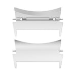 One Pair 20mm Stainless Steel Metal Head Watch Band Connector, For Samsung Galaxy Watch7 40mm / 44mm