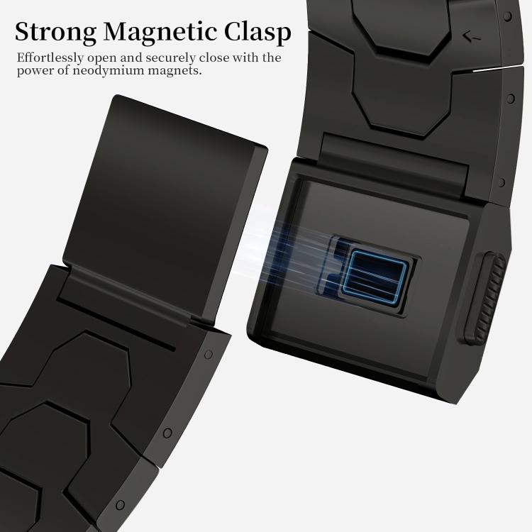 Magnetic Clasp Stainless Steel Watch Band, For Samsung Galaxy Watch8 / Watch8 Classic