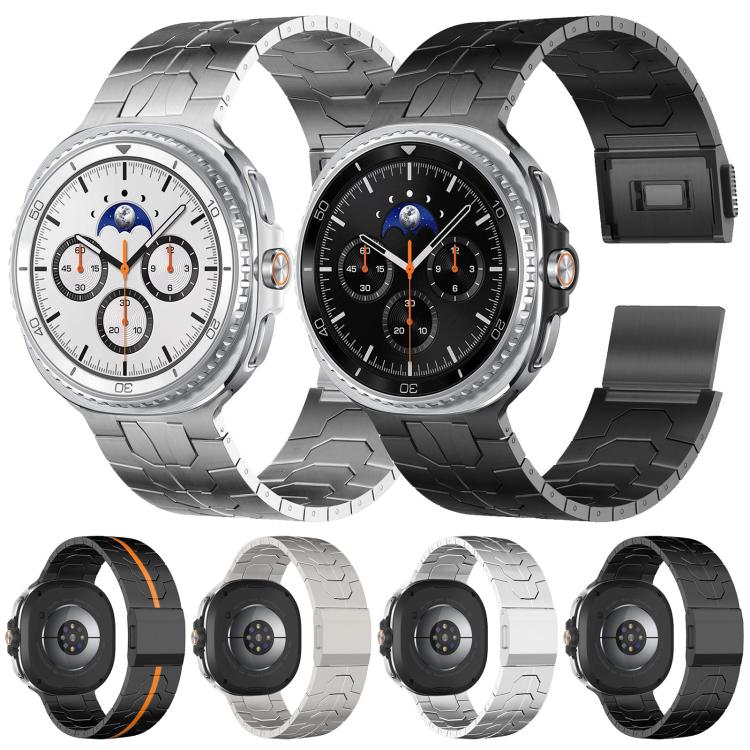 Magnetic Clasp Stainless Steel Watch Band, For Samsung Galaxy Watch8 / Watch8 Classic