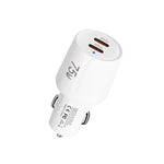 TE-P66 75W Type-C x 2 PD45W Dual Port Fast Charging Car Charger, TE-P66