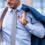 Armour-style Leather Watch Band, For Apple Watch 46mm / 49mm / 45mm / 44mm