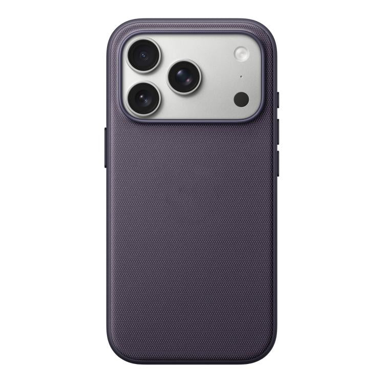 Official Tech Fabric Texture Side-Stick TPU Magsafe Phone Case with AI Camera Button, For iPhone 17 Pro Max, For iPhone 17 Pro