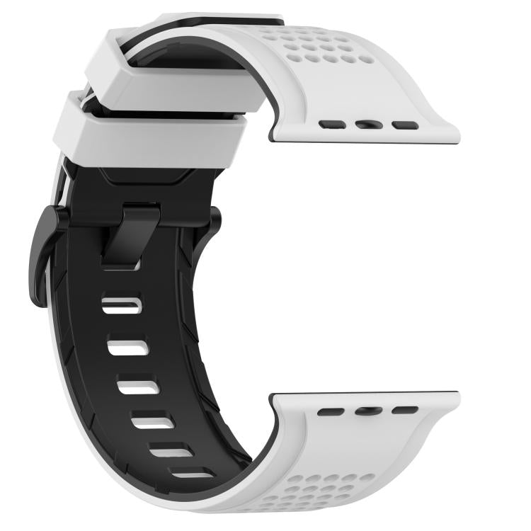 Check Design Breathable Silicone Watch Band, For Apple Watch 46mm / 49mm / 45mm / 44mm