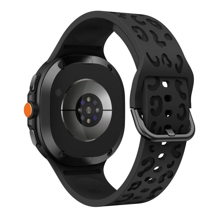 Leopard Print Silicone Watch Band, For Samsung Galaxy Watch8 / Watch8 Classic