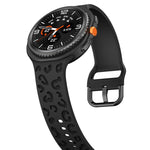 Leopard Print Silicone Watch Band, For Samsung Galaxy Watch8 / Watch8 Classic