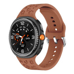 Leopard Print Silicone Watch Band, For Samsung Galaxy Watch8 / Watch8 Classic