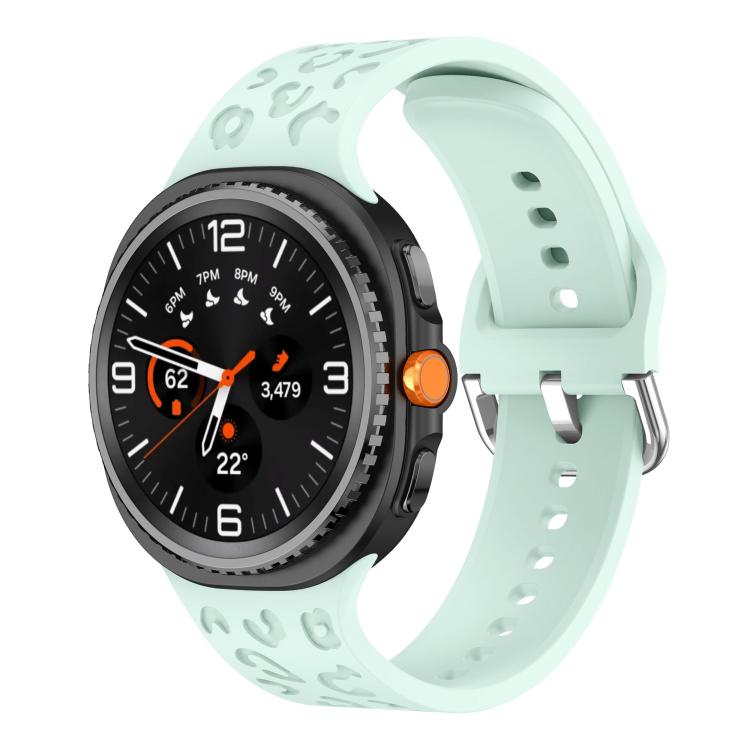 Leopard Print Silicone Watch Band, For Samsung Galaxy Watch8 / Watch8 Classic