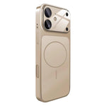 Change to 17 Big Lens Window Frosted MagSafe Phone Case, For iPhone 13 Pro Max, For iPhone 13 Pro, For iPhone 13, For iPhone 12, For iPhone 12 Pro Max, For iPhone 12 Pro, For iPhone 11 Pro Max, For iPhone 11