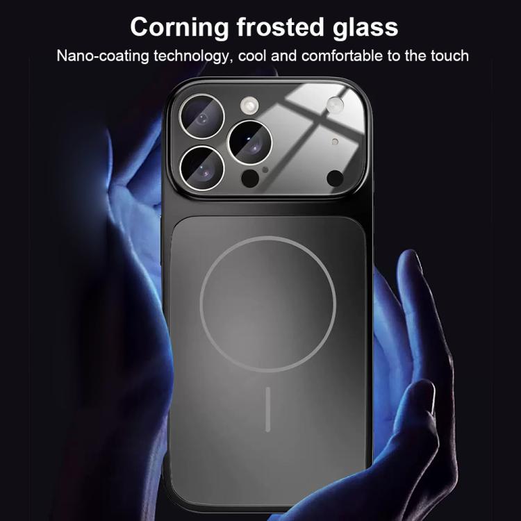 Change to 17 Big Lens Window Frosted MagSafe Phone Case, For iPhone 15 Pro Max, For iPhone 15 Pro, For iPhone 15 Plus, For iPhone 15, For iPhone 14 Plus, For iPhone 14, For iPhone 14 Pro, For iPhone 14 Pro Max