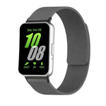 Lychee Texture Soft Magnetic Silicone Watch Band, For Samsung Galaxy Fit3