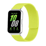 Lychee Texture Soft Magnetic Silicone Watch Band, For Samsung Galaxy Fit3